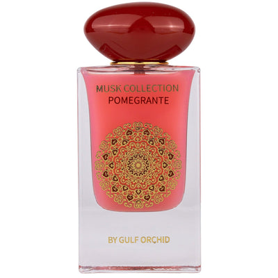 Pomegranate Eau de Parfum 60ml från Gulf Orchid – en förförisk doft av granatäpple, blommor och sensuella noter.