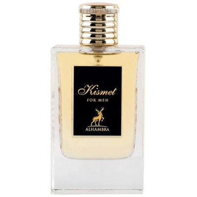 Kismet for Men Eau de Parfum 100ml från Maison Alhambra – en elegant, maskulin doft med citrus, kanel och vanilj.