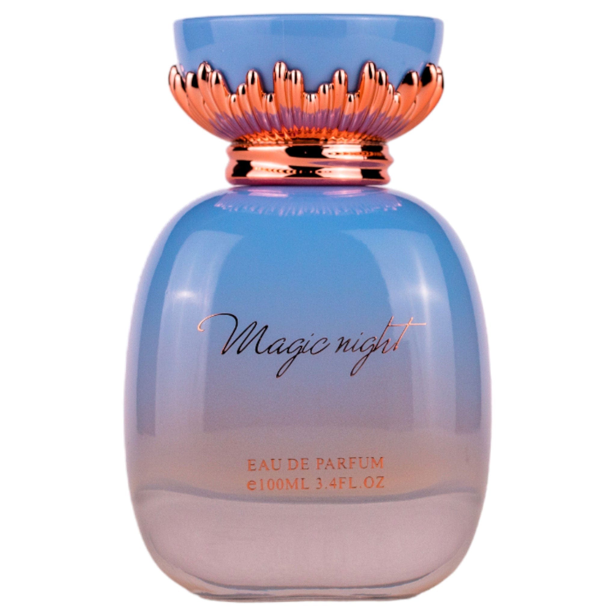 Magic Night Eau de Parfum 100ml från Maison Asrar – en förtrollande doft av elegans och mystik för den moderna kvinnan.