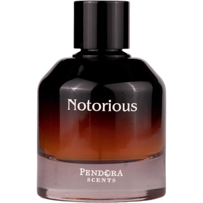 Notorious Eau de Parfum 100ml från Pendora Scents – en maskulin doft av styrka, elegans och oförglömligt intryck.