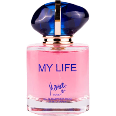 My Life EDT 35ml från Memwa - en elegant doft för den självsäkra kvinnan, med fruktiga noter och blommig romantik.