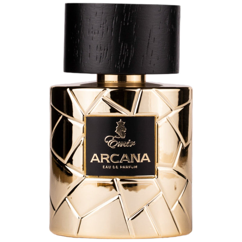 Arcana Eau de Parfum 100ml från Emir - en sofistikerad unisexdoft med mystiska och sensuella noter för oförglömliga intryck.