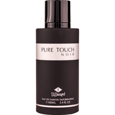 Pure Touch Noir EDP 100ml från Tad Angel - en sofistikerad, maskulin doft med kryddiga, citrusiga och träiga toner.