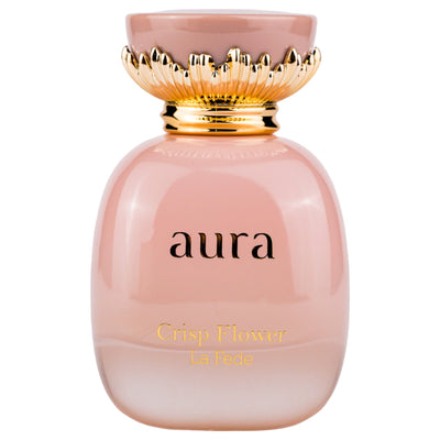 Aura Crisp Flower Eau de Parfum 100ml från La Fede - blommig, fräsch och sensuell doft för den moderna kvinnan.