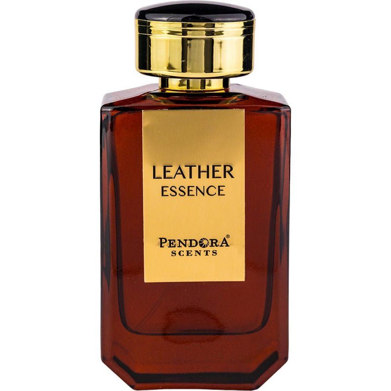 Leather Essence Eau de Parfum 100ml från Pendora Scents: en maskulin och sofistikerad doft med läder, citrus och kryddor.