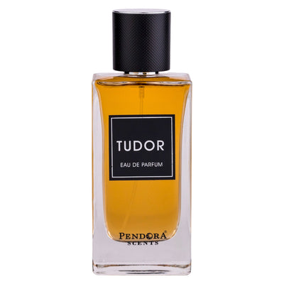 Tudor Eau de Parfum 100ml från Pendora Scents - en maskulin doft av citrus, kryddor och trä, perfekt för den moderna gentlemannen.