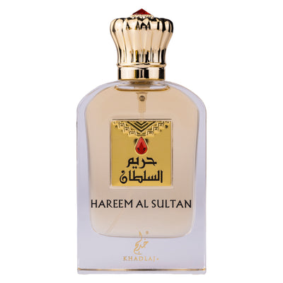 Hareem al Sultan Eau de Parfum 75ml från Khadlaj – en unik unisexdoft med orientaliska och västerländska toner. Elegant och tidlös.