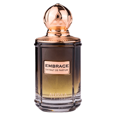 Embrace Extrait de Parfum 100ml från Auraa Desire – en elegant och sensuell doft för den självsäkra kvinnan.