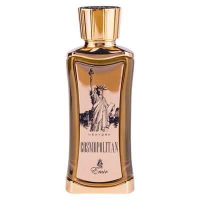 Cosmopolitan New York Eau de Parfum 100ml från Emir - en modern, manlig doft med eleganta citrus- och tränoter för självsäkra män.
