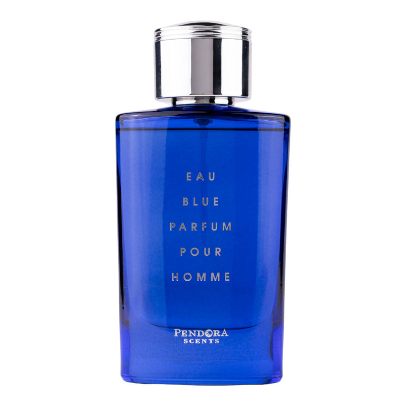 Eau Blue pour Homme 100ml från Pendora Scents: en modern, maskulin doft med citrus, lavendel och träiga noter för varje tillfälle.