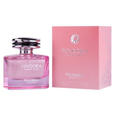 Femme Pink Eau de Parfum 100ml från Pendora Scents - en blommig och fruktig doft för den självsäkra och eleganta kvinnan.