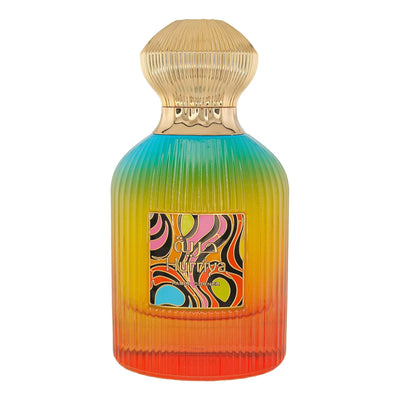 Hurriya EDP 100 ml från Paris Corner - unisexparfym med fräscha, blommiga och träiga noter för elegans och karisma.