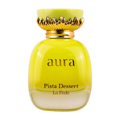 Aura Pista Desert EDP 100ml från La Fede – en unisexdoft med kryddiga och träiga noter för självsäker elegans.