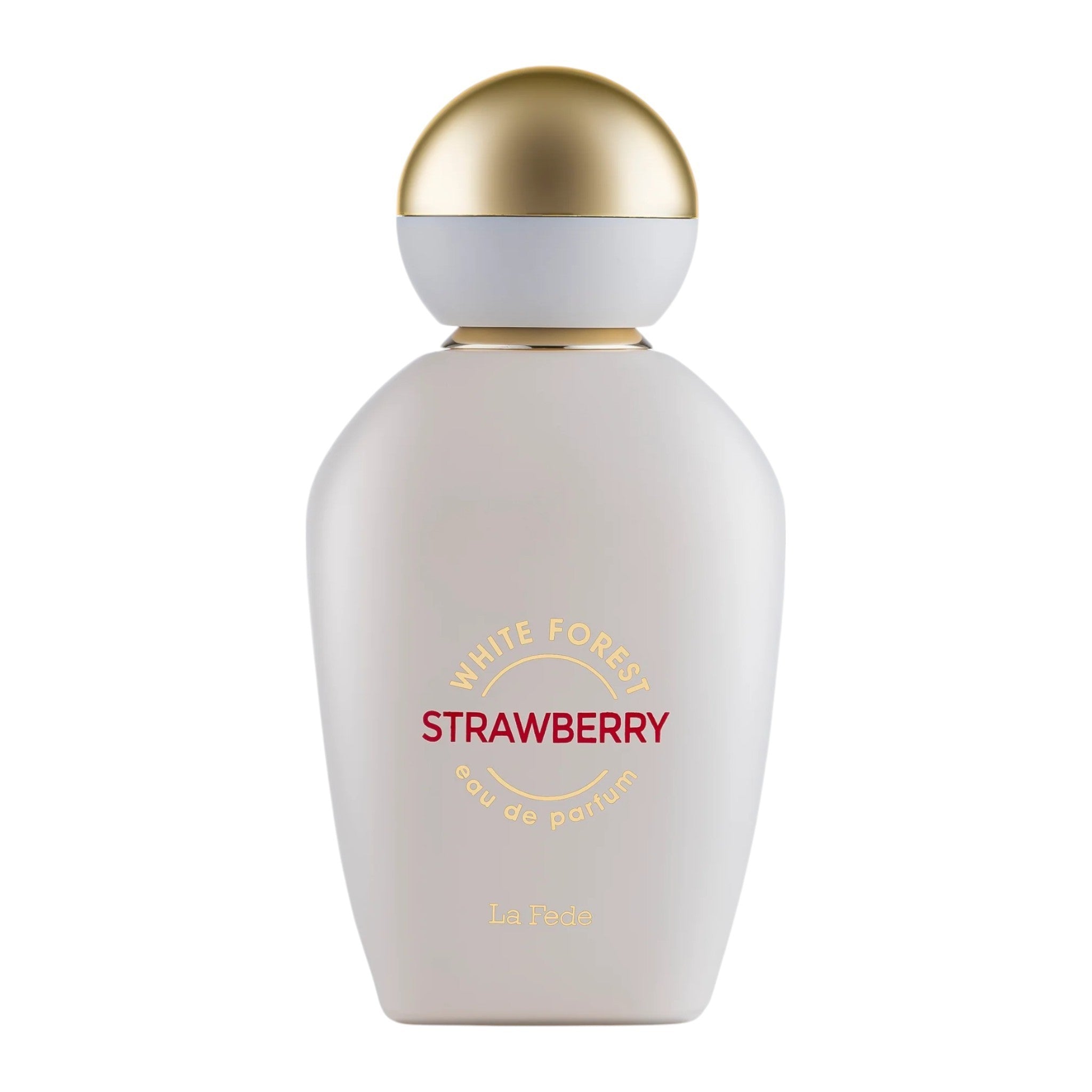White Forest Strawberry Eau de Parfum 100ml - en fruktig och fräsch doft med söta jordgubbar, perfekt för en förtrollande och romantisk känsla.