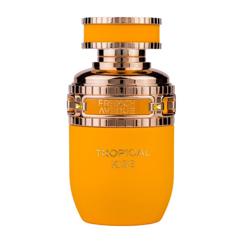 Tropical Kiss Eau de Parfum 80ml från French Avenue: En fruktig och blommig doft som för tankarna till paradisets värme och glädje.