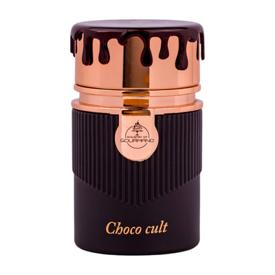 Choco Cult Eau de Parfum 100ml - en lyxig doft med chokladnoter som ger en varm och sensuell känsla. Perfekt för chokladälskare och doftentusiaster.