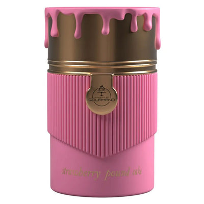 Strawberry Pound Cake Eau de Parfum: En söt och fruktig doft som fångar sommarglädje med mjuka toner av jordgubbar och vaniljkaka.