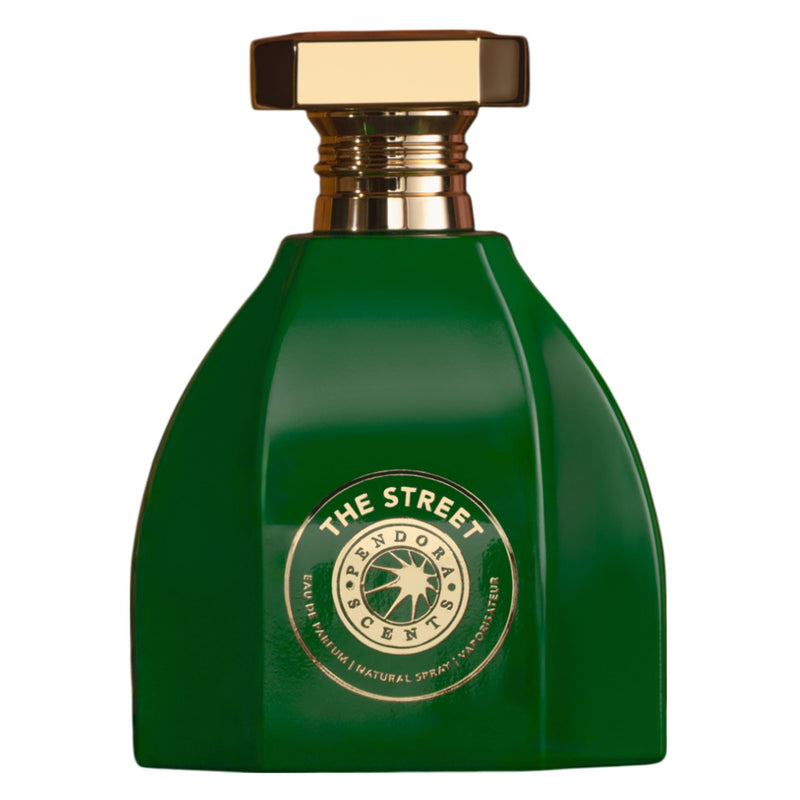 The Street Eau de Parfum 100ml från Pendora Scents: En urban doft med fräscha citrustoner och en varm, träig bas som väcker känslor av frihet.