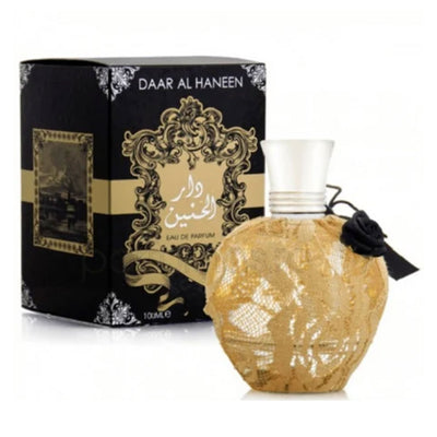 Daar Al Haneen Eau de Parfum 100ml från Ard Al Zaafaran: En sensuell doft av blommor och trä, som väcker värme och elegans.