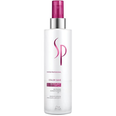 Wella SP Color Save Bi-Phase 185ml: Skydda och vårda färgat hår med denna leave-in conditioner för strålande resultat.