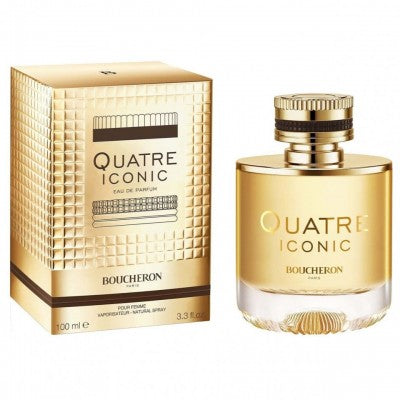Quatre Iconic Femme Eau de Parfum 100ml från Boucheron – en elegant och sensuell doft för den moderna kvinnan.